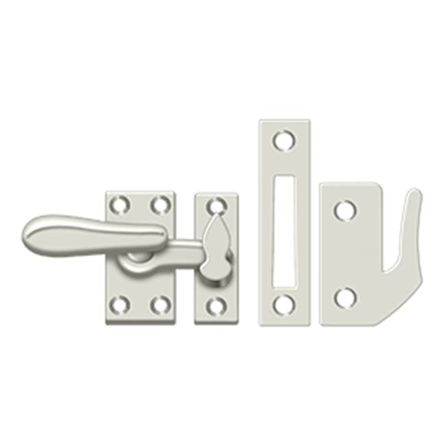 Deltana - Window Lock, Casement Fastener, Medium - Polished Nickel