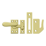 Deltana - Window Lock, Casement Fastener, Medium - Polished Brass