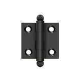 Deltana - 1-1/2'' x 1-1/2'' Hinge, w/ Ball Tips - Oil-rubbed Bronze
