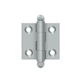 Deltana - 1-1/2'' x 1-1/2'' Hinge, w/ Ball Tips - Brushed Chrome