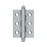 Deltana - 2'' x 1-1/2'' Hinge, w/ Ball Tips - Brushed Chrome