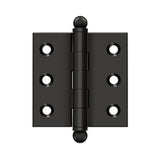 Deltana - 2'' x 2'' Hinge, w/ Ball Tips - Oil-rubbed Bronze