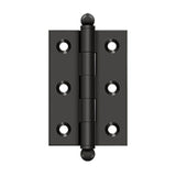 Deltana - 2-1/2'' x 1-11/16'' Hinge, w/ Ball Tips - Oil-rubbed Bronze