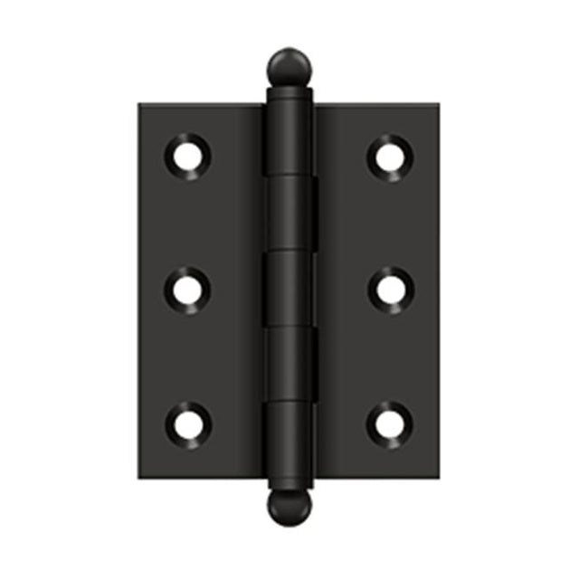 Deltana - 2-1/2'' x 2'' Hinge, w/ Ball Tips - Oil-rubbed Bronze