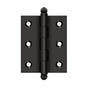 Deltana - 2-1/2'' x 2'' Hinge, w/ Ball Tips - Oil-rubbed Bronze