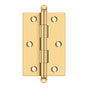 Deltana - 3'' x 2'' Hinge, w/ Ball Tips - PVD Polished Brass