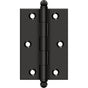 Deltana - 3'' x 2'' Hinge, w/ Ball Tips - Oil-rubbed Bronze