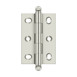 Deltana - 2-1/2'' x 1-3/4'' Adjustable W/ Ball Tips - Polished Nickel