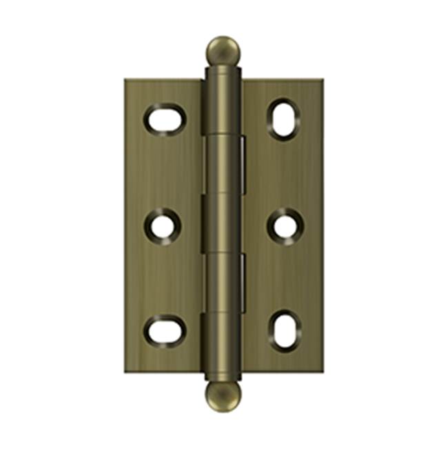 Deltana - 2-1/2'' x 1-3/4'' Adjustable W/ Ball Tips - Antique Brass