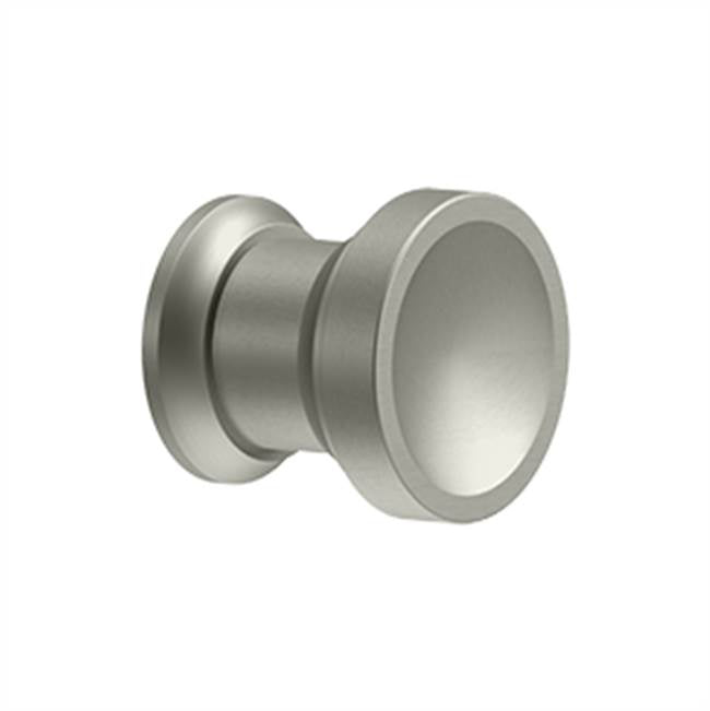 Deltana - Contemporary Knob, Chalice, 1'' Diam. - Brushed Nickel