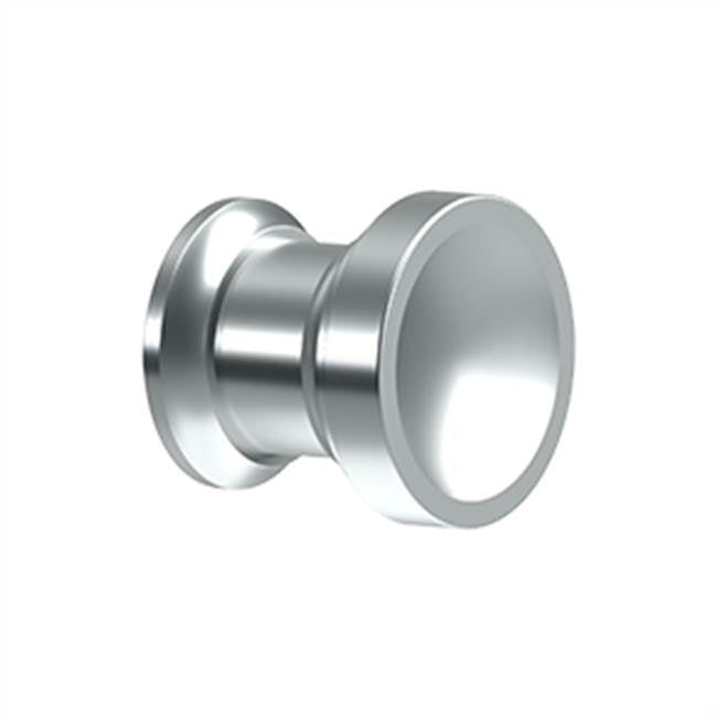 Deltana - Contemporary Knob, Chalice, 1'' Diam. - Polished Chrome