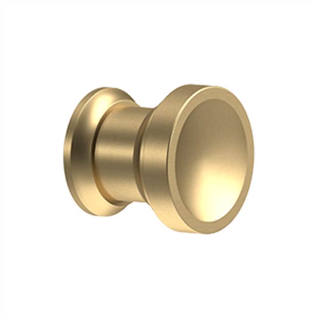 Deltana - Contemporary Knob, Chalice, 1'' Diam. - Brushed Brass