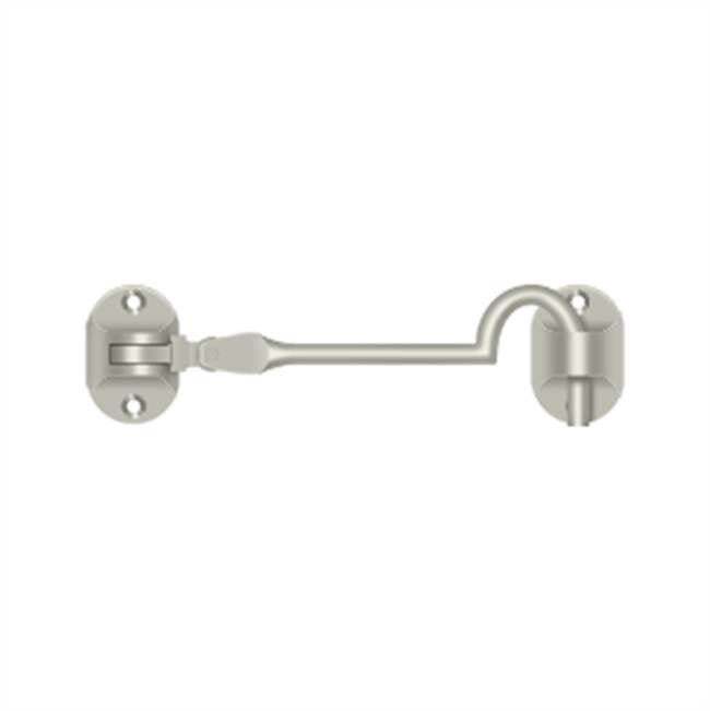 Deltana - Cabin Hooks, British Style, 4'' - Brushed Nickel