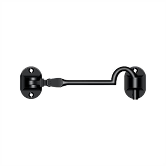 Deltana - Cabin Hooks, British Style, 4'' - Paint Black