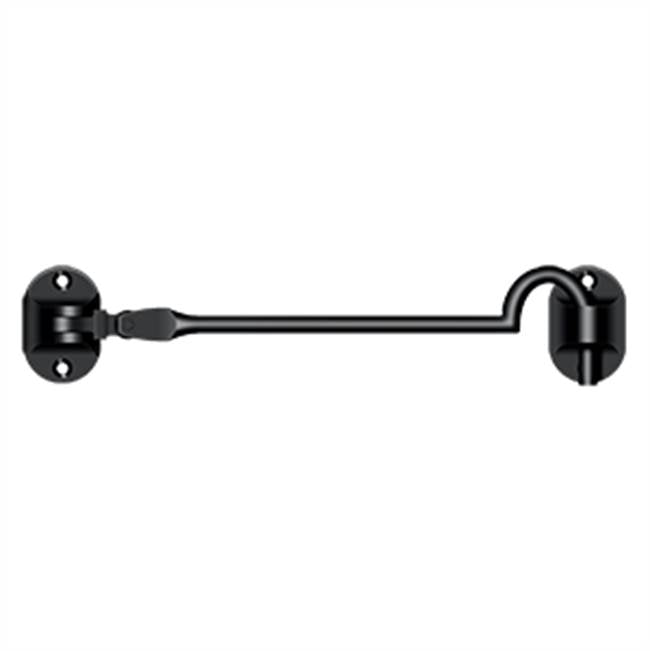 Deltana - Cabin Hooks, British Style, 6'' - Paint Black