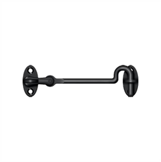 Deltana - Cabin Swivel Hooks, 4'' - Paint Black