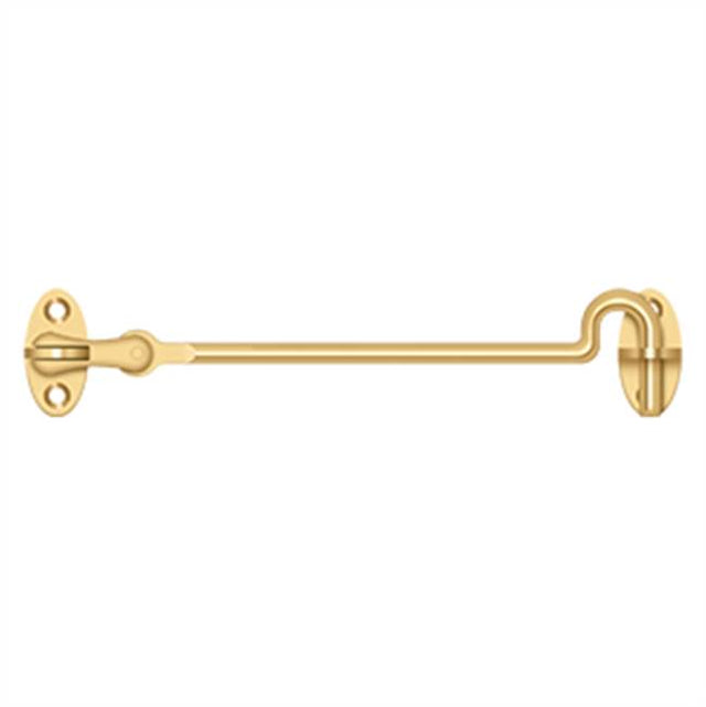 Deltana - Cabin Swivel Hooks, 6'' - PVD Polished Brass