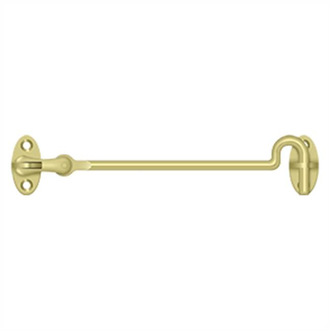 Deltana - Cabin Swivel Hooks, 6'' - Polished Brass