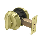 Deltana - Single Deadbolt GR1 - Polished Brass