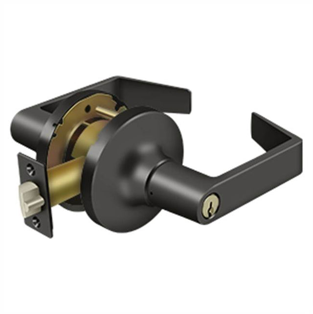 Deltana - Comm. Classroom Standard GR1, Clarendon w/CYL - Oil-rubbed Bronze