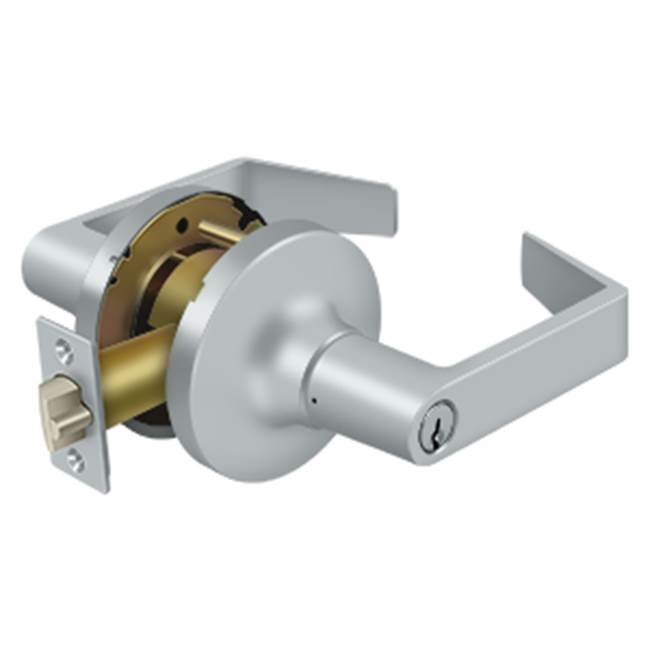 Deltana - Comm. Classroom Standard GR1, Clarendon w/CYL - Brushed Chrome