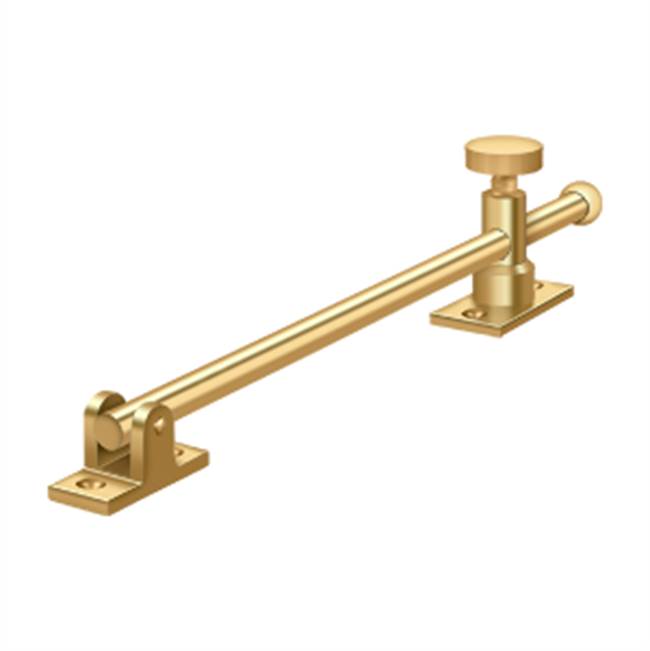 Deltana - 10'' Casement Stay Adjuster - PVD Polished Brass