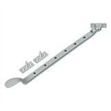 Deltana - 13'' Colonial Casement Stay Adjuster - Brushed Chrome