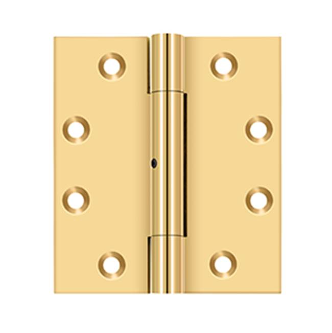 Deltana - 4-1/2'' x 4'' Hinge - PVD Polished Brass