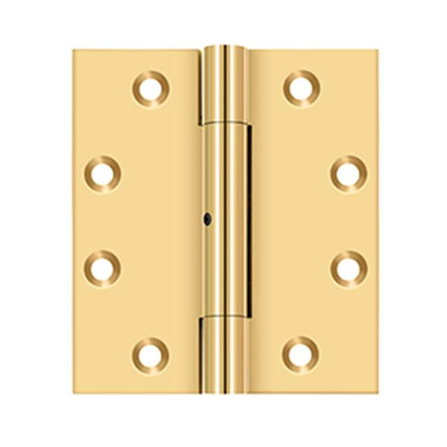 Deltana - 4-1/2'' x 4'' Hinge - PVD Polished Brass