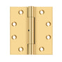 Deltana - 4-1/2'' x 4'' Hinge - PVD Polished Brass