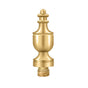 Deltana - Urn Tip - PVD Polished Brass