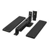 Deltana - Spring Hinge, Double Action w/ Solid Brass Cover Plates - Oil-rubbed Bronze