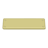 Deltana - Cover Plate S.B. for DASH95 - Polished Brass