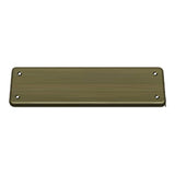 Deltana - Cover Plate S.B. for DASH95 - Antique Brass