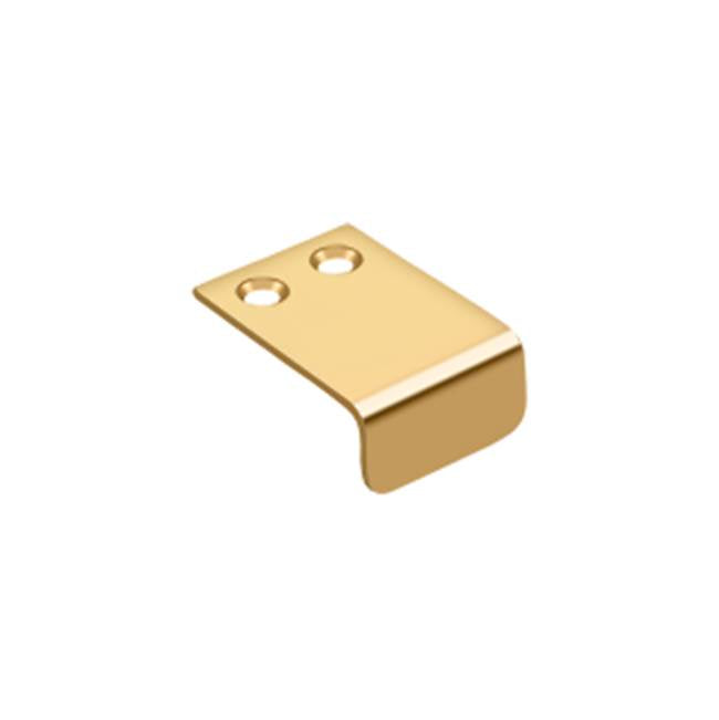 Deltana - Drawer, Cabinet, Mirror Pull, 1'' x 1-1/2'' - PVD Polished Brass