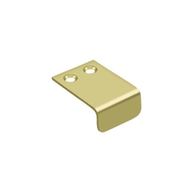 Deltana - Drawer, Cabinet, Mirror Pull, 1'' x 1-1/2'' - Polished Brass