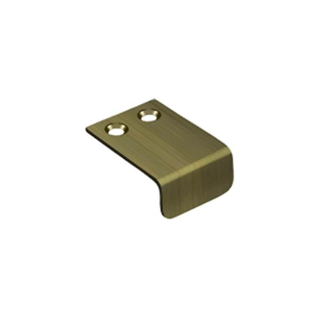 Deltana - Drawer, Cabinet, Mirror Pull, 1'' x 1-1/2'' - Antique Brass