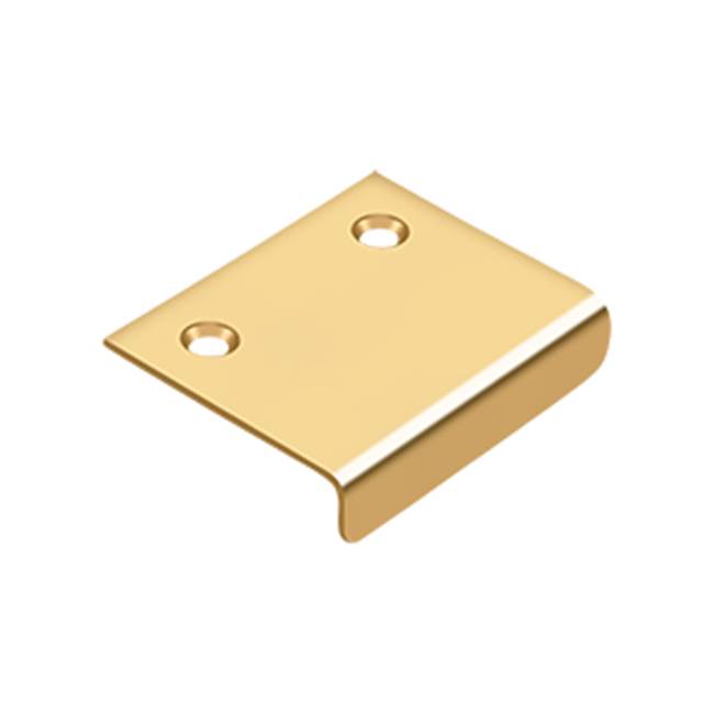 Deltana - Drawer, Cabinet, Mirror Pull, 2'' x 1-1/2'' - PVD Polished Brass