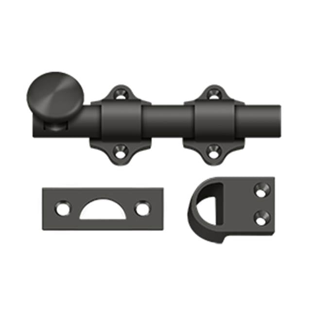 Deltana - 4'' Dutch Door Bolt, HD - Oil-rubbed Bronze