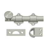 Deltana - 4'' Dutch Door Bolt, HD - Brushed Nickel