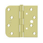 Deltana - 4'' x 4'' x 5/8'' x SQ Hinge - Zinc Dichromate