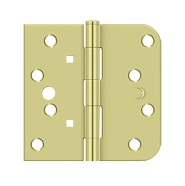 Deltana - 4'' x 4'' x 5/8'' x SQ Hinge - Zinc Dichromate