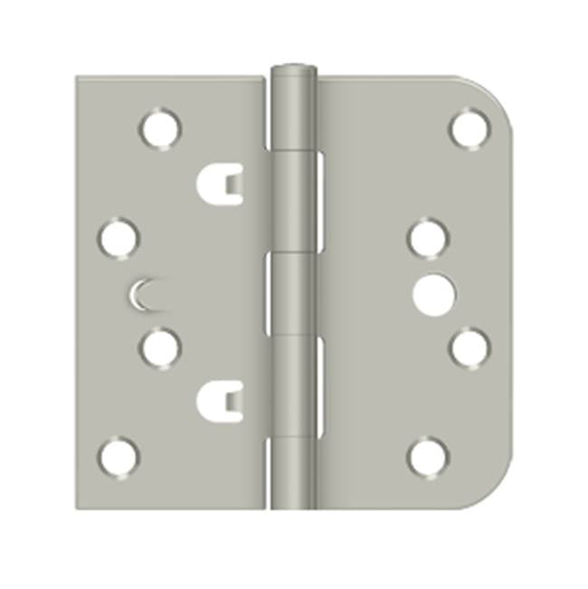 Deltana - 4'' x 4'' x 5/8'' x SQ Hinge - Brushed Nickel