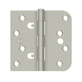 Deltana - 4'' x 4'' x 5/8'' x SQ Hinge - Brushed Nickel