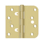 Deltana - 4'' x 4'' x 5/8'' x SQ Hinge - Brushed Brass