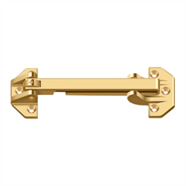 Deltana - 6-3/4'' Door Guard - PVD Polished Brass