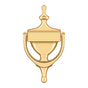 Deltana - Door Knocker, Victorian - PVD Polished Brass