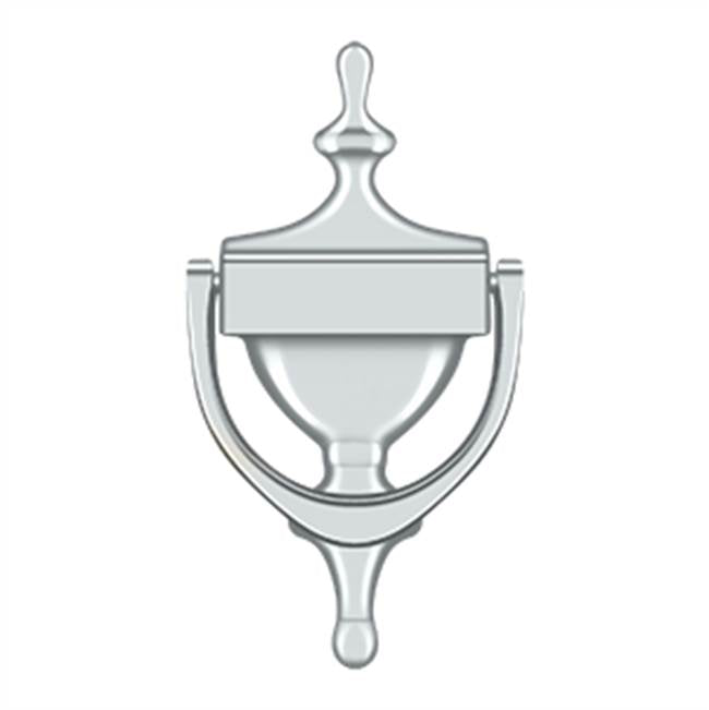 Deltana - Door Knocker, Victorian - Polished Chrome
