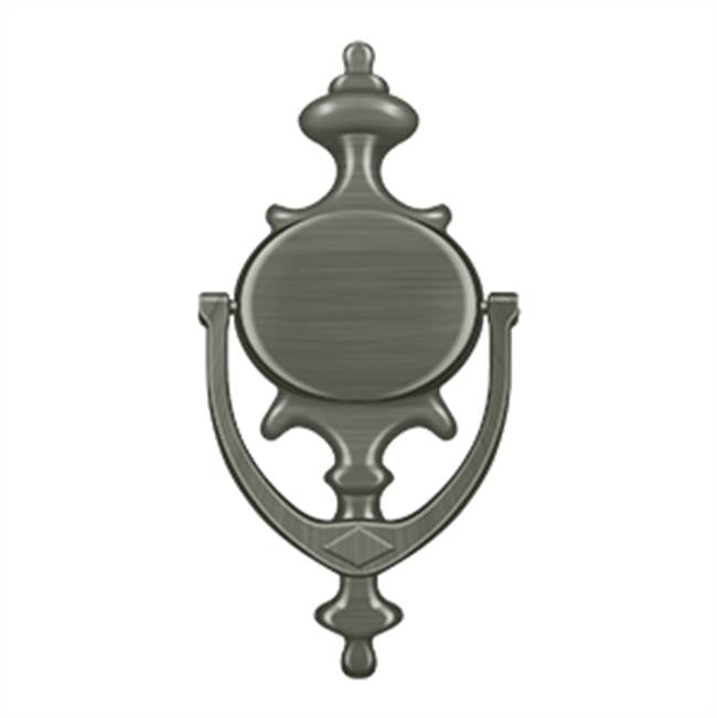 Deltana - Door Knocker, Imperial - Antique Nickel