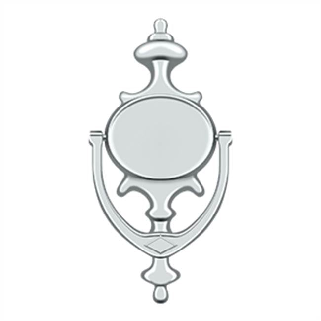 Deltana - Door Knocker, Imperial - Polished Chrome